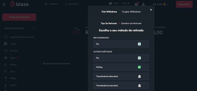 Jogos em andamentos